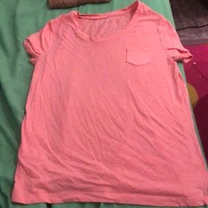 Salmon short sleeve youth t-shirt w/ breast pocket